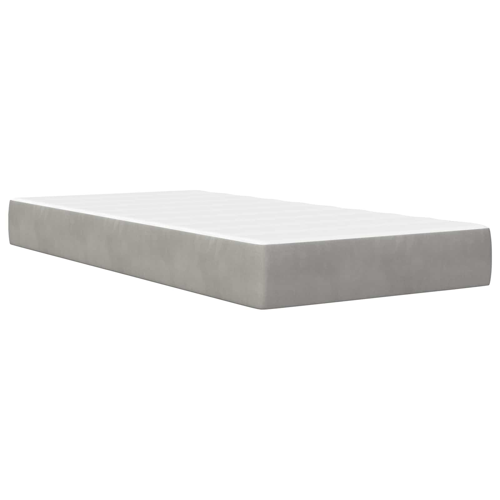 vidaXL Bedframe met matras met hoofdeinde Roze 80 x 200 cm Fluweel