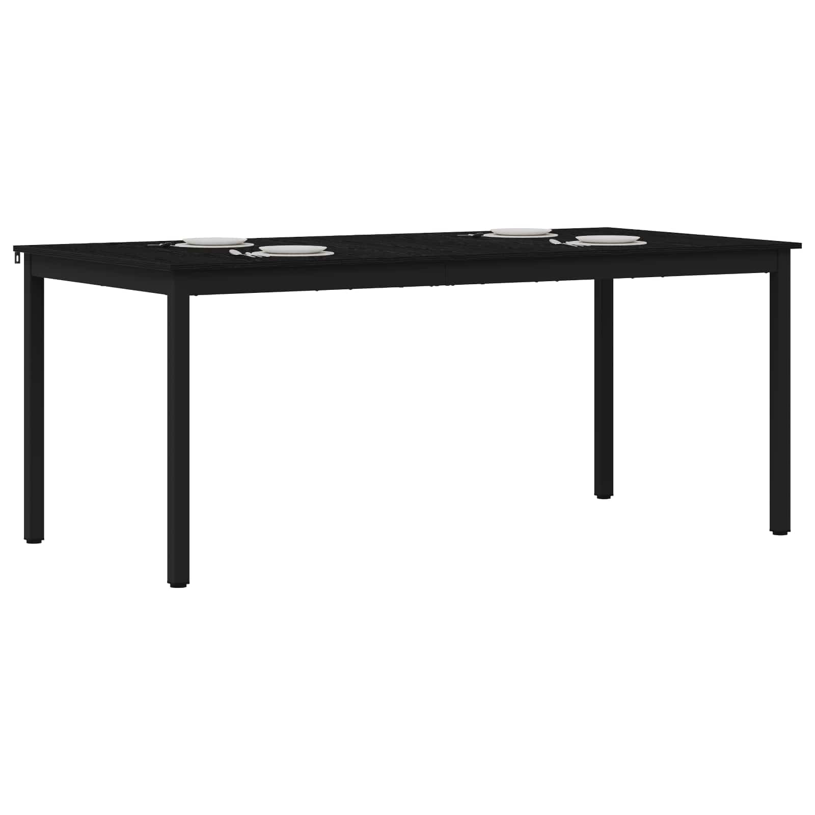 vidaXL Eettafels 60 x 60 x 75 cm METAAL