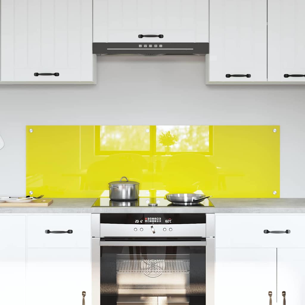 vidaXL Keuken Achterwand 2 pcs Lichtgrijs 70 x 40 cm gehard glas