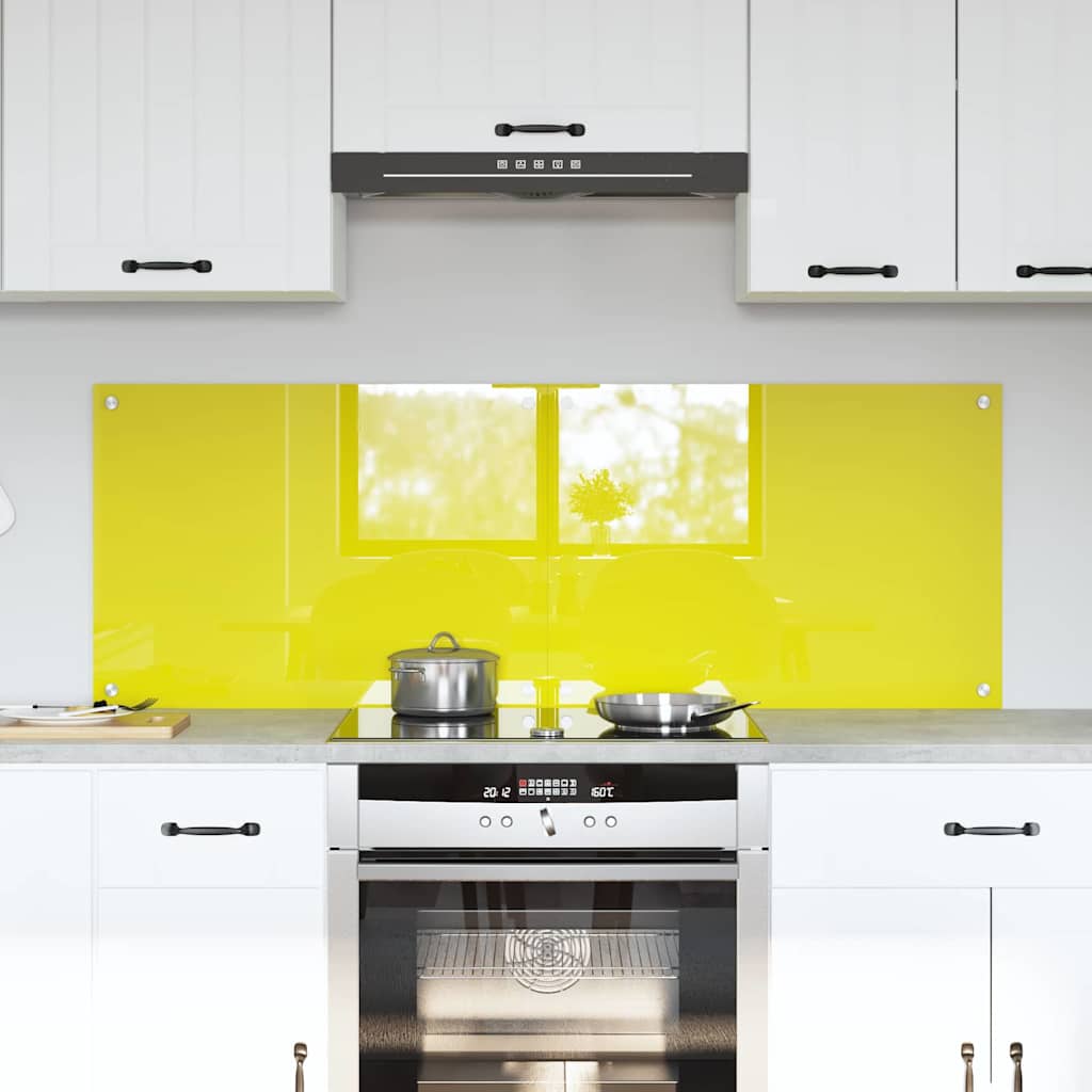 vidaXL Keuken Achterwand 2 pcs Lichtgrijs 70 x 40 cm gehard glas