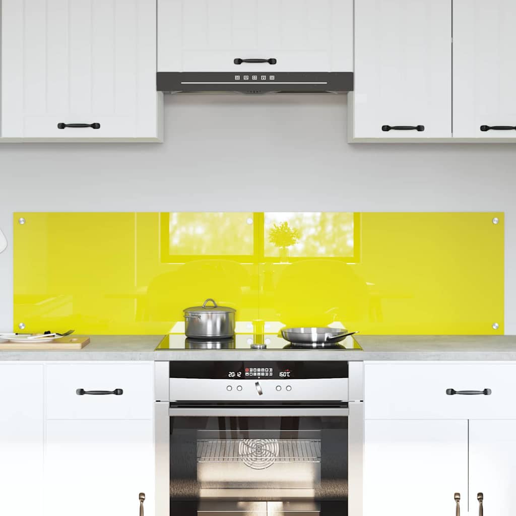 vidaXL Keuken Achterwand 2 pcs Lichtgrijs 70 x 40 cm gehard glas