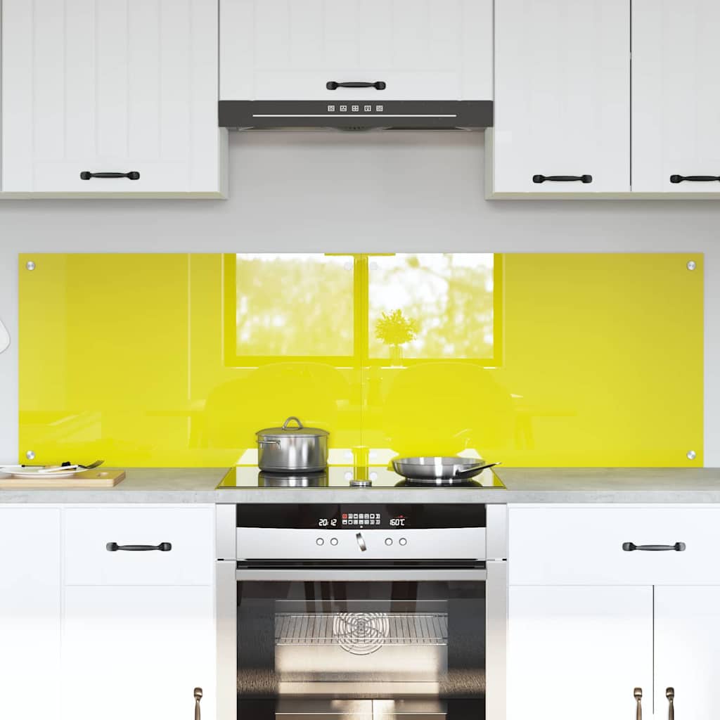 vidaXL Keuken Achterwand 2 pcs Lichtgrijs 70 x 40 cm gehard glas