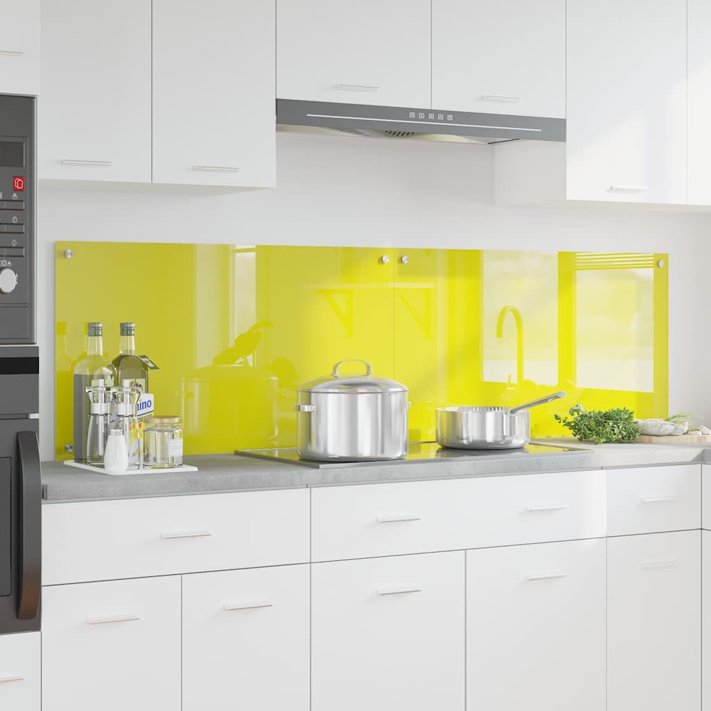 vidaXL Keuken Achterwand 2 pcs Lichtgrijs 70 x 40 cm gehard glas