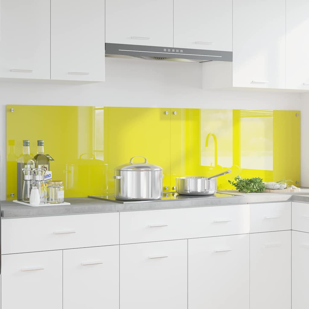vidaXL Keuken Achterwand 2 pcs Lichtgrijs 70 x 40 cm gehard glas
