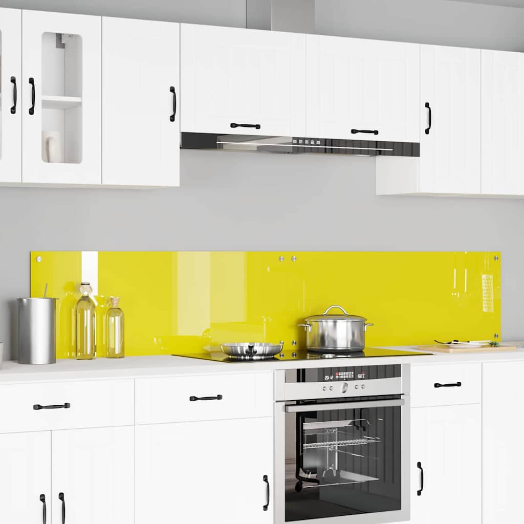 vidaXL Keuken Achterwand 2 pcs Lichtgrijs 70 x 40 cm gehard glas