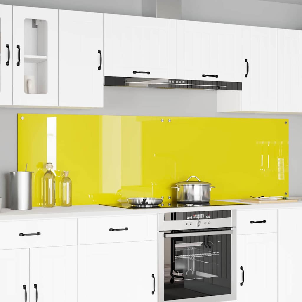 vidaXL Keuken Achterwand 2 pcs Lichtgrijs 70 x 40 cm gehard glas