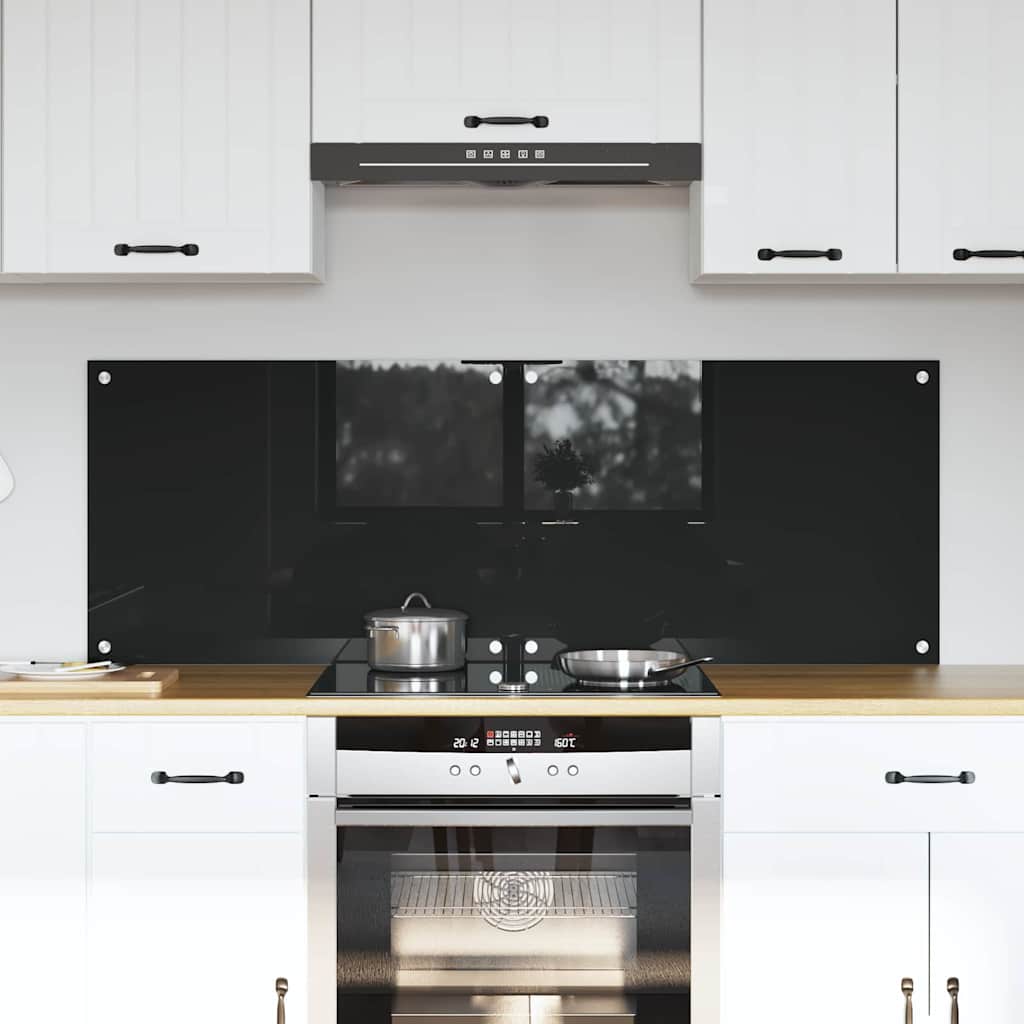vidaXL Keuken Achterwand 2 pcs Lichtgrijs 70 x 40 cm gehard glas