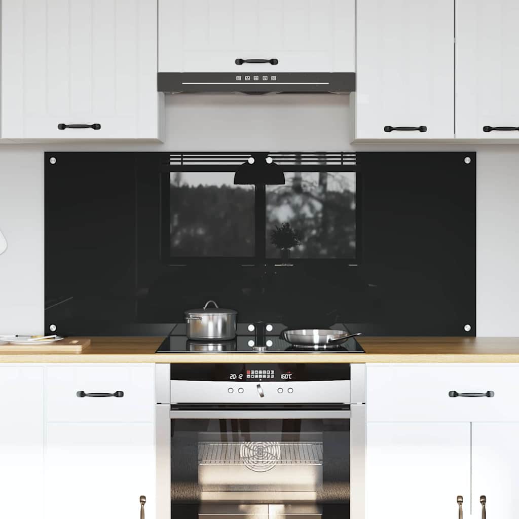 vidaXL Keuken Achterwand 2 pcs Lichtgrijs 70 x 40 cm gehard glas