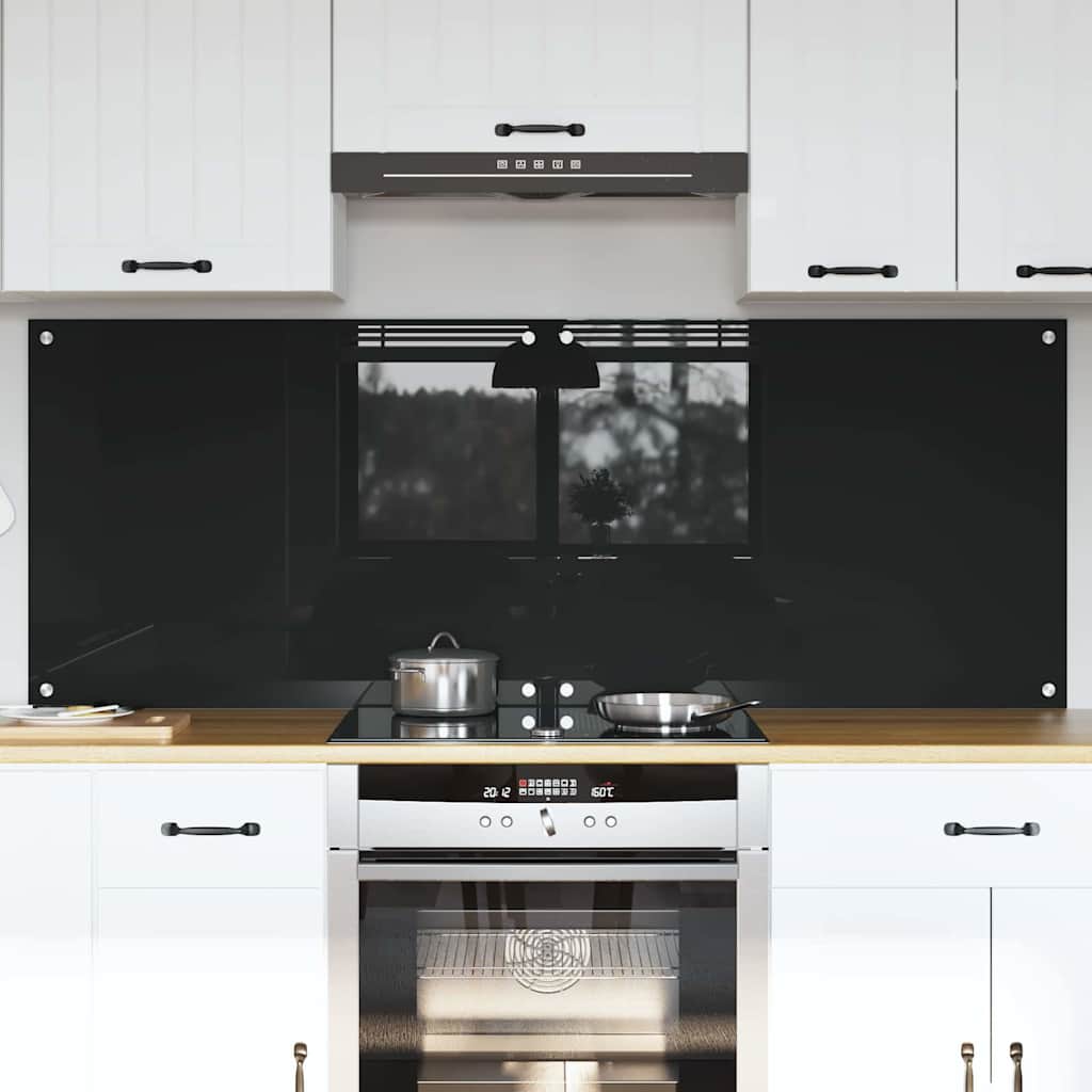 vidaXL Keuken Achterwand 2 pcs Lichtgrijs 70 x 40 cm gehard glas