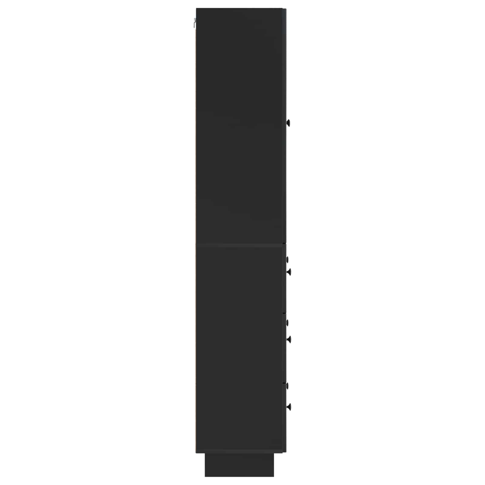 vidaXL Kastenset 2 pcs 66 x 34,5 x 90 cm Bewerkt hout