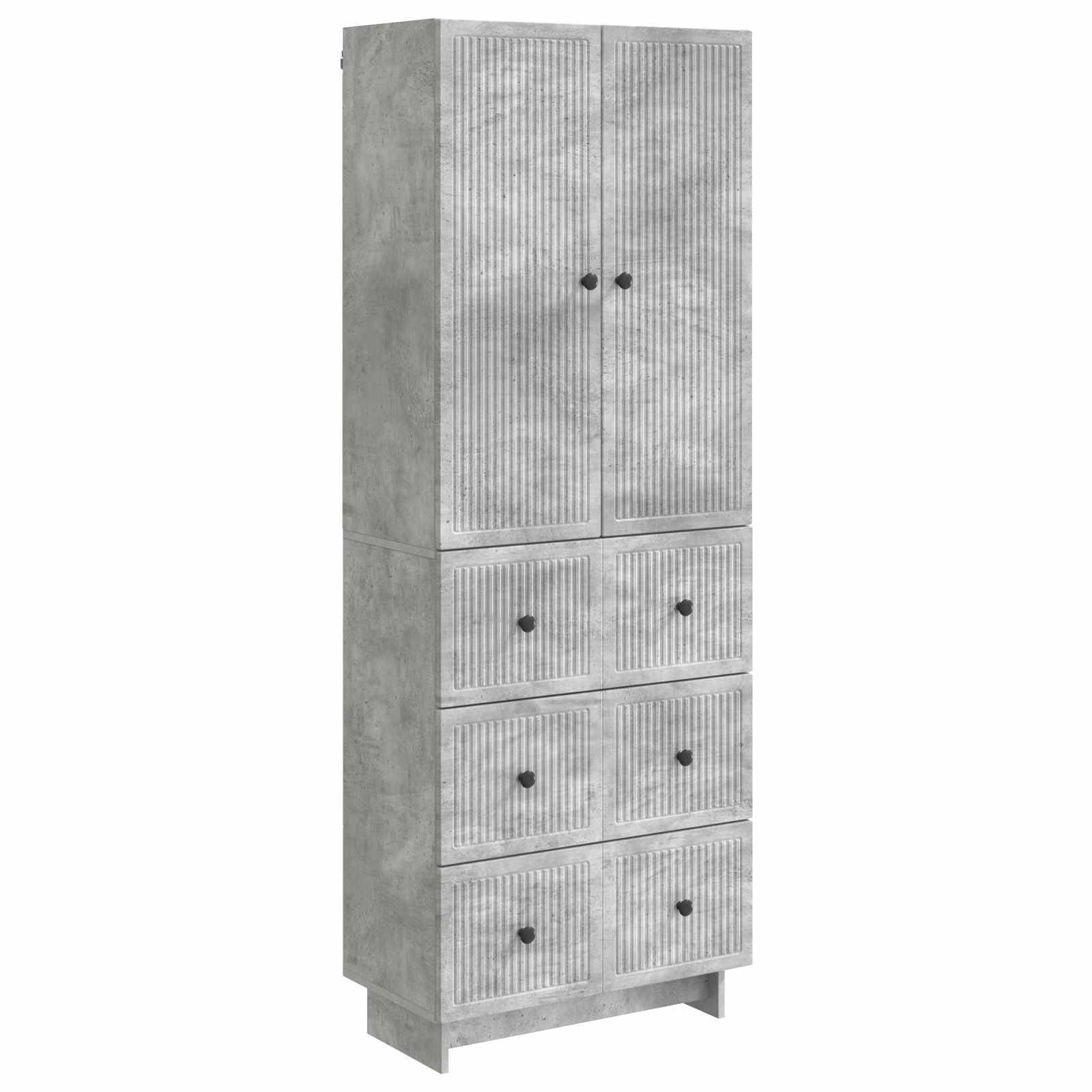 vidaXL Kastenset 2 pcs 66 x 34,5 x 90 cm Bewerkt hout