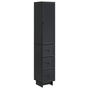 vidaXL Kastenset 2 pcs 33 x 34,5 x 90 cm Bewerkt hout