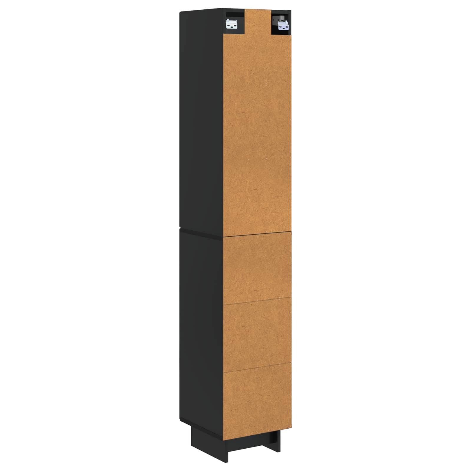 vidaXL Kastenset 2 pcs 33 x 34,5 x 90 cm Bewerkt hout