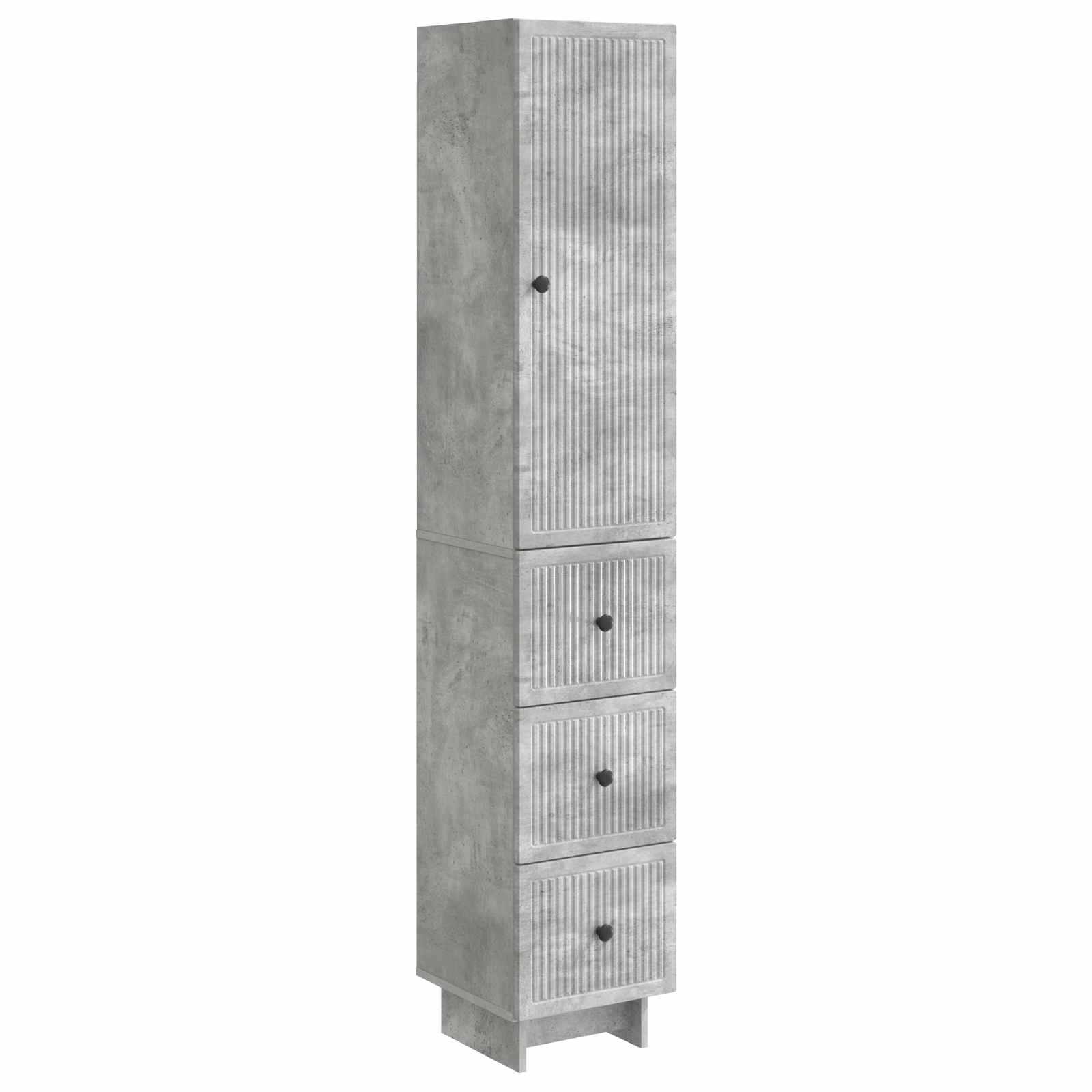 vidaXL Kastenset 2 pcs 33 x 34,5 x 90 cm Bewerkt hout