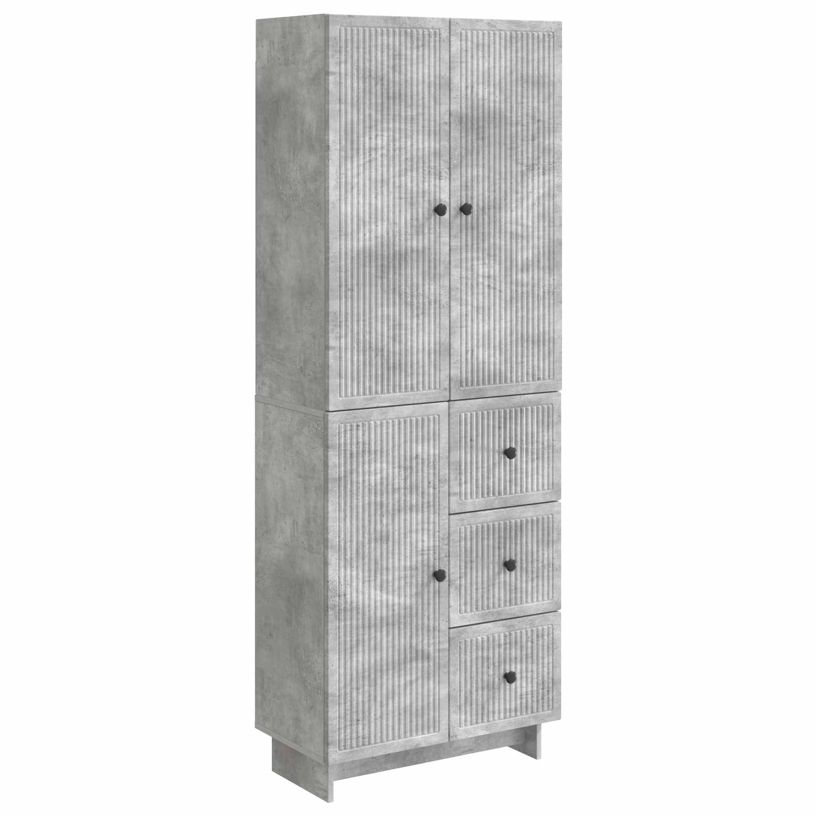 vidaXL Kastenset 2 pcs 66 x 34,5 x 90 cm Bewerkt hout
