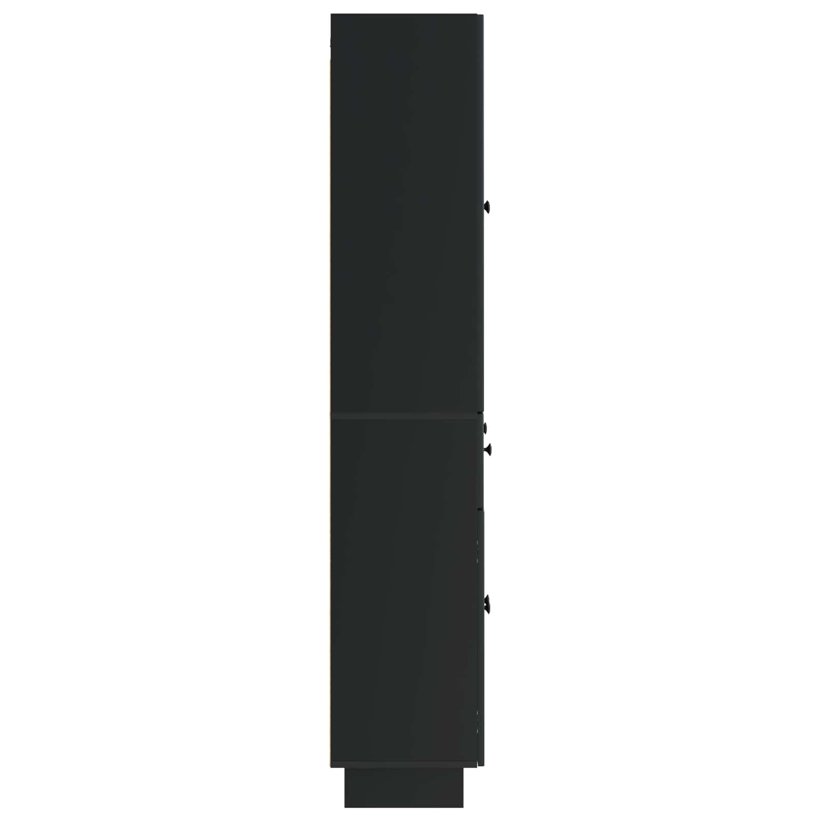 vidaXL Kastenset 2 pcs 66 x 34,5 x 90 cm Bewerkt hout