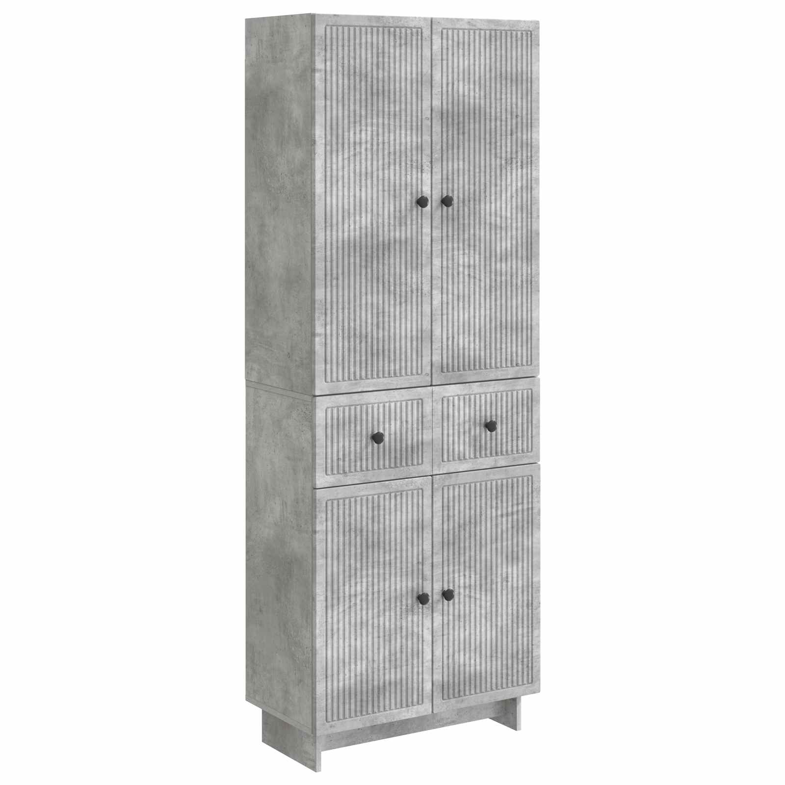 vidaXL Kastenset 2 pcs 66 x 34,5 x 90 cm Bewerkt hout