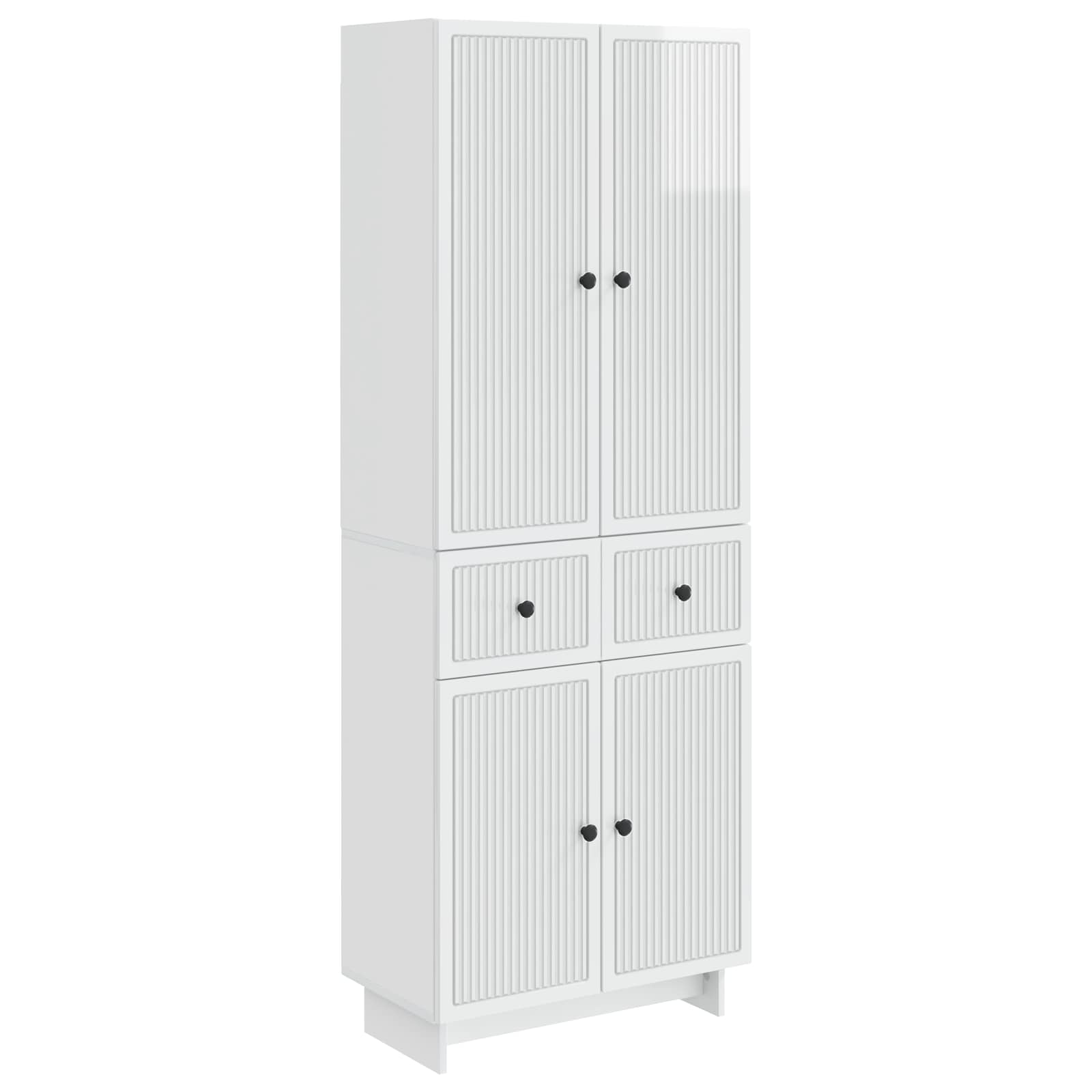 vidaXL Kastenset 2 pcs 66 x 34,5 x 90 cm Bewerkt hout