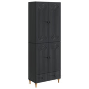 vidaXL Kastenset 2 pcs 66 x 34,5 x 95 cm Bewerkt hout