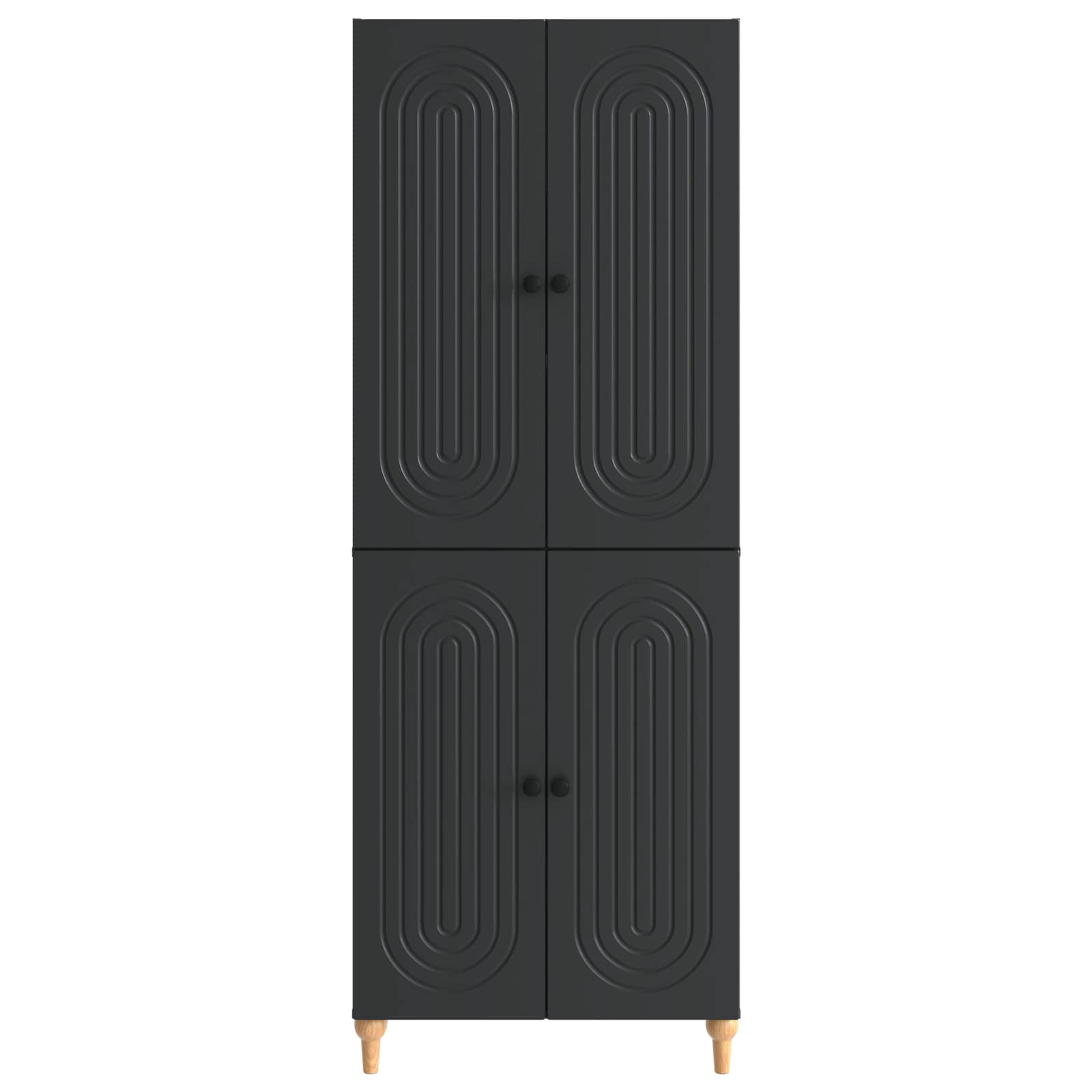 vidaXL Kastenset 2 pcs 66 x 34,5 x 90 cm Bewerkt hout