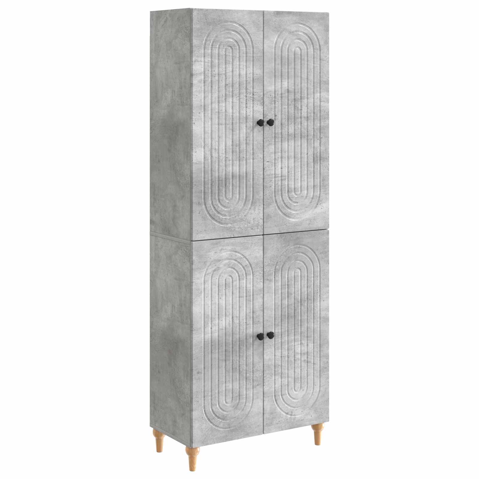 vidaXL Kastenset 2 pcs 66 x 34,5 x 90 cm Bewerkt hout