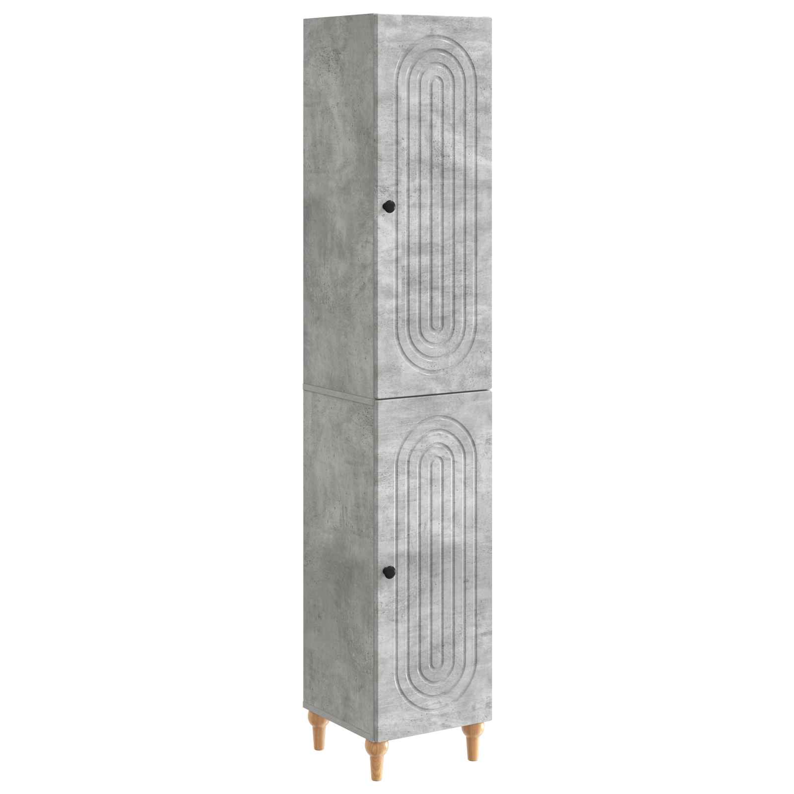 vidaXL Kastenset 2 pcs Zwart Bewerkt hout