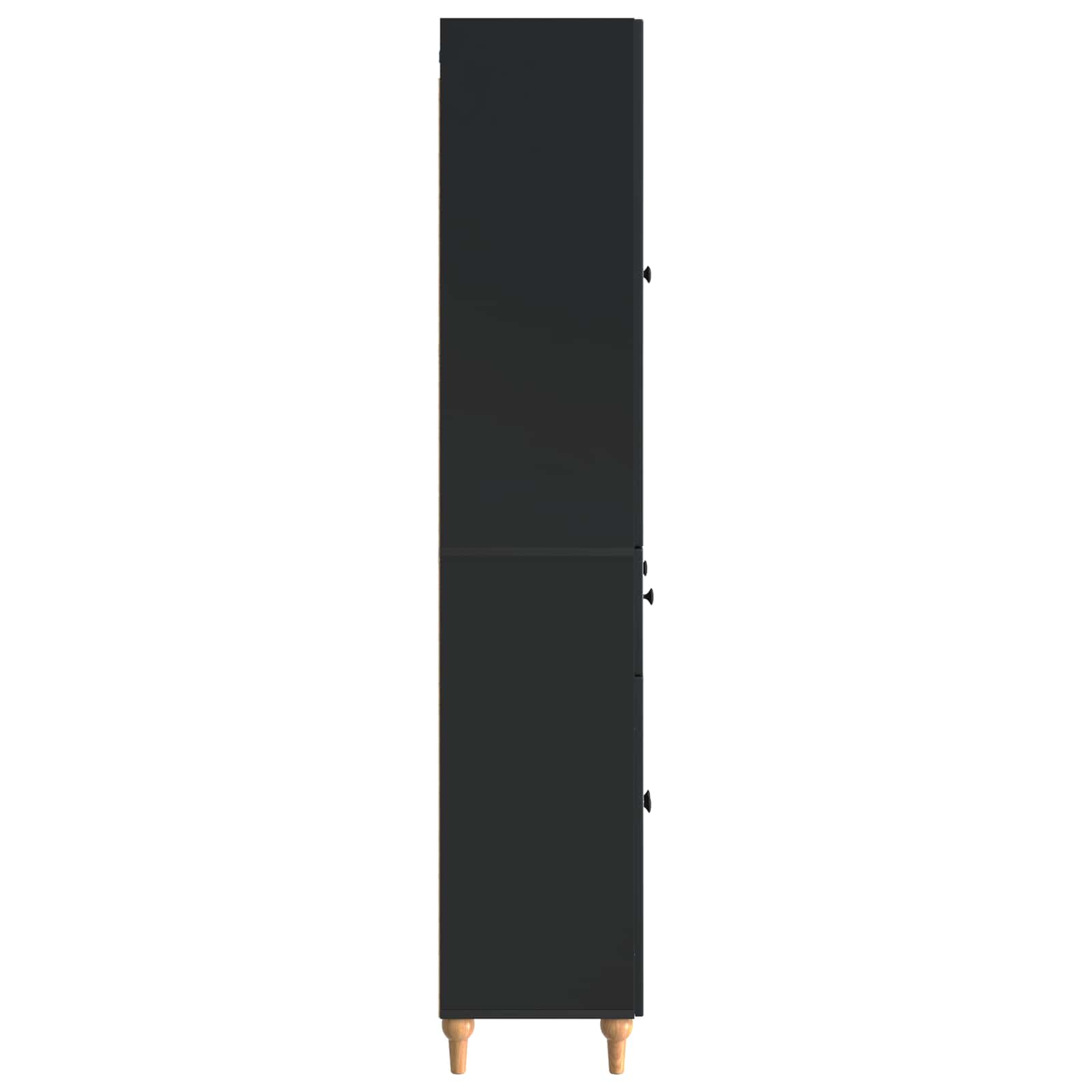 vidaXL Kastenset 2 pcs 66 x 34,5 x 90 cm Bewerkt hout