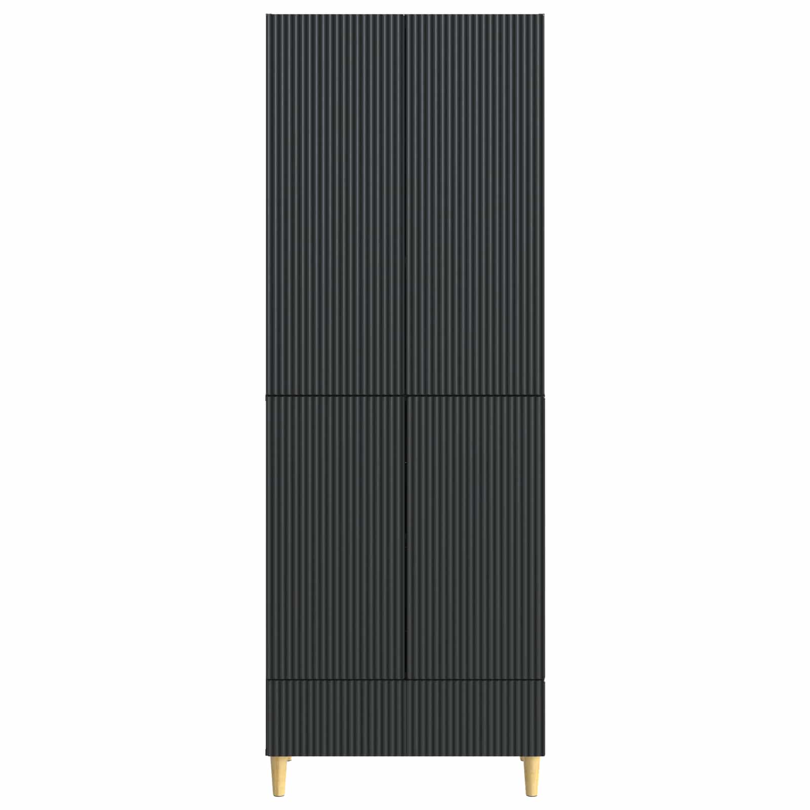 vidaXL Kastenset 2 pcs 66 x 34,5 x 95 cm Bewerkt hout