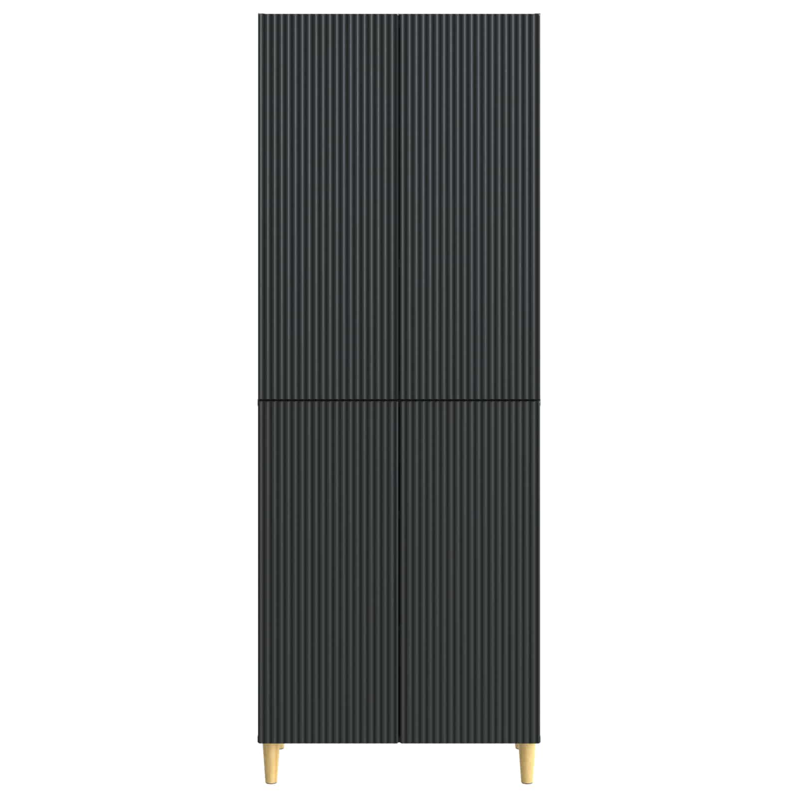 vidaXL Kastenset 2 pcs 66 x 34,5 x 90 cm Bewerkt hout