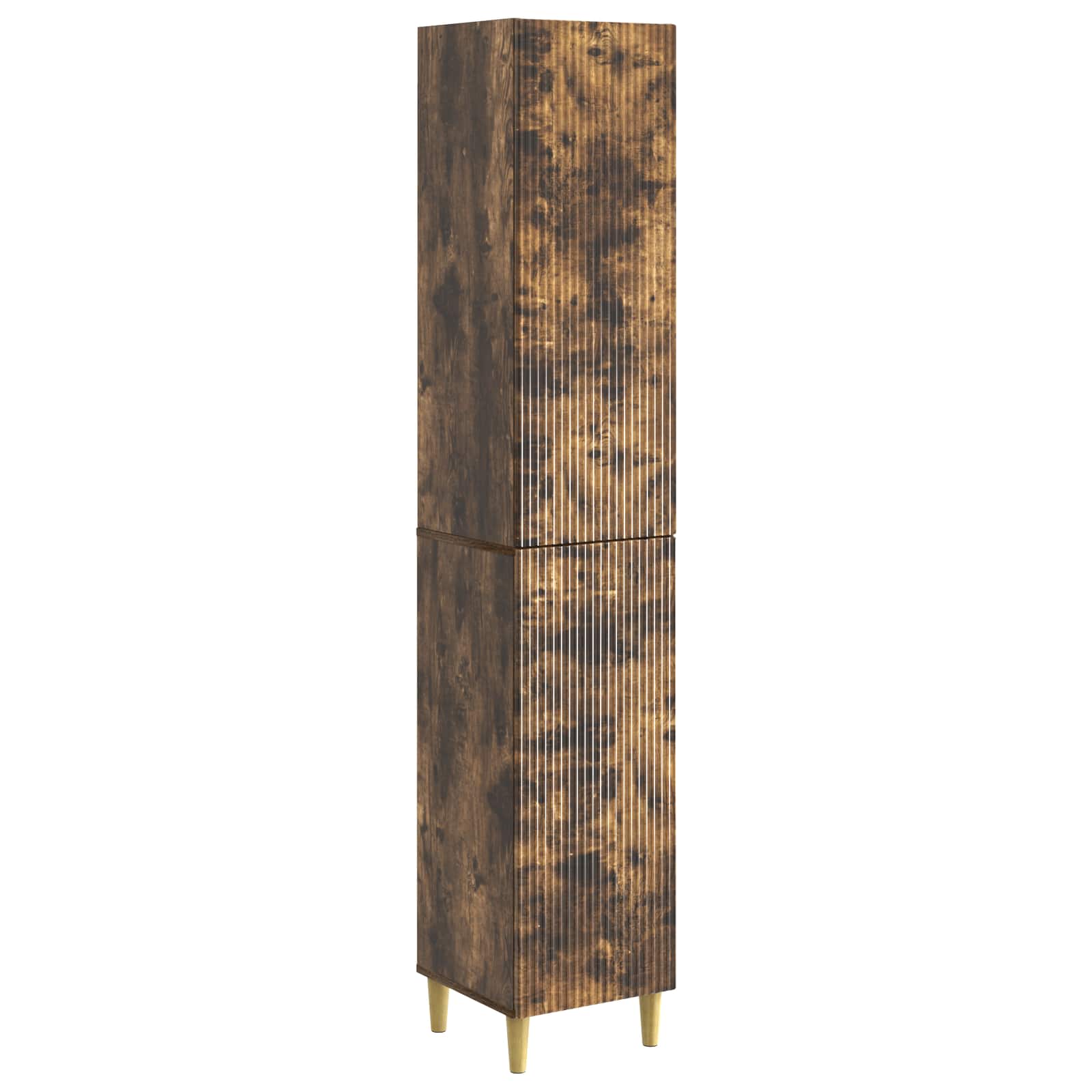 vidaXL Kastenset 2 pcs 33 x 34,5 x 90 cm Bewerkt hout