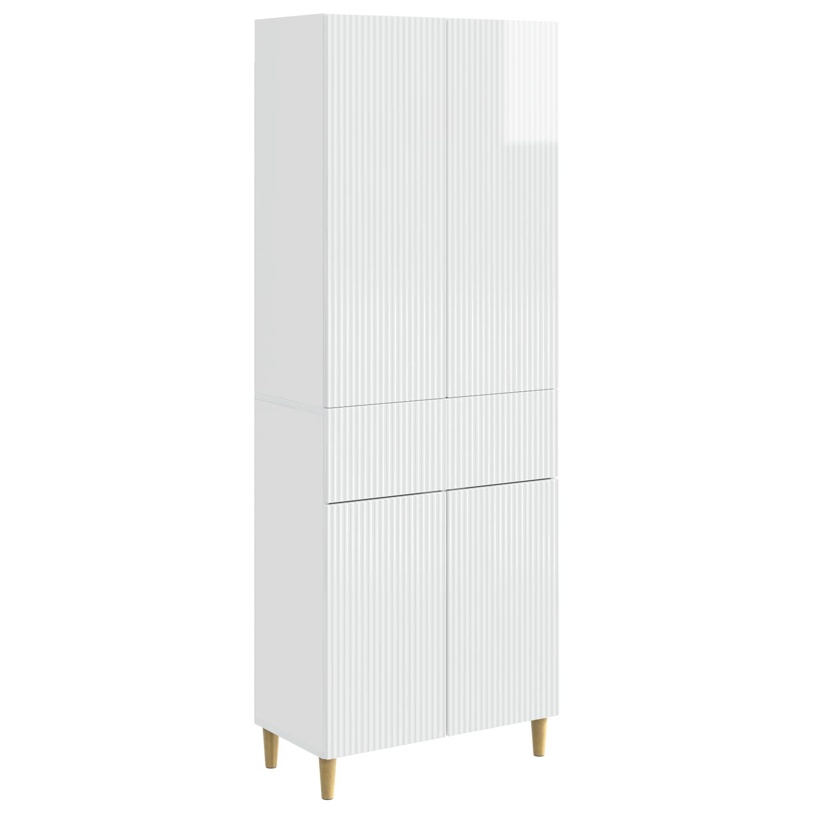 vidaXL Kastenset 2 pcs 66 x 34,5 x 90 cm Bewerkt hout