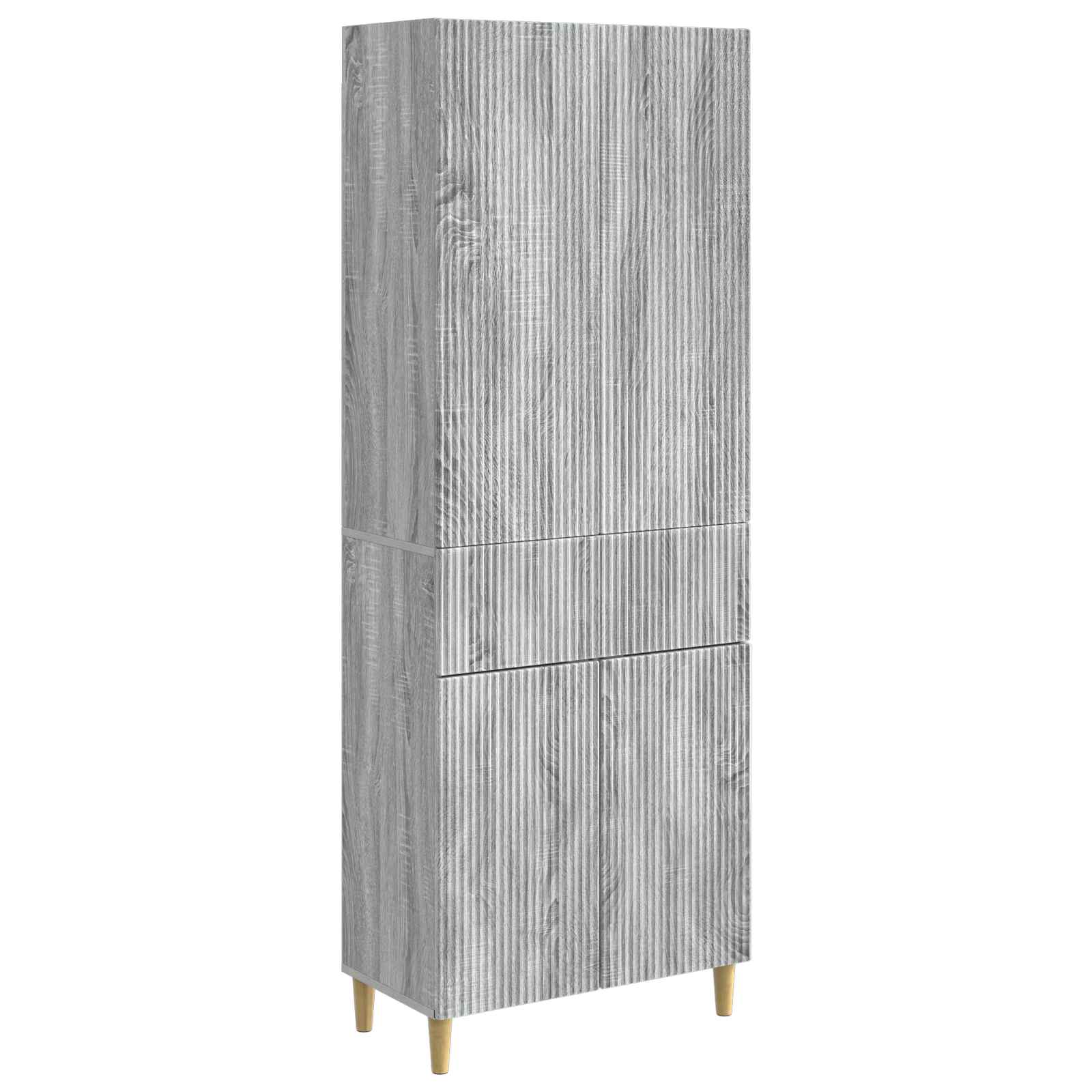 vidaXL Kastenset 2 pcs 66 x 34,5 x 90 cm Bewerkt hout