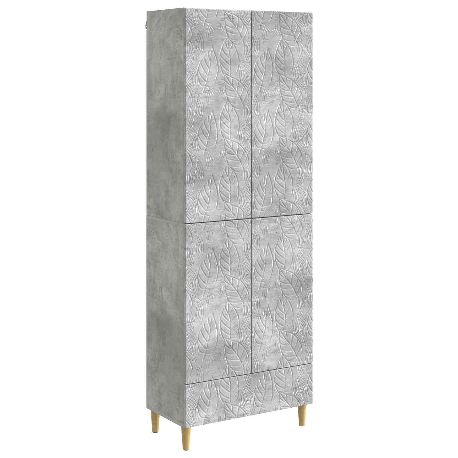vidaXL Kastenset 2 pcs Zwart Bewerkt hout