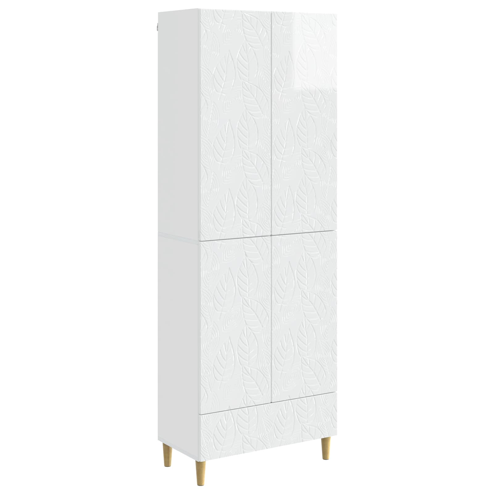 vidaXL Kastenset 2 pcs Zwart Bewerkt hout