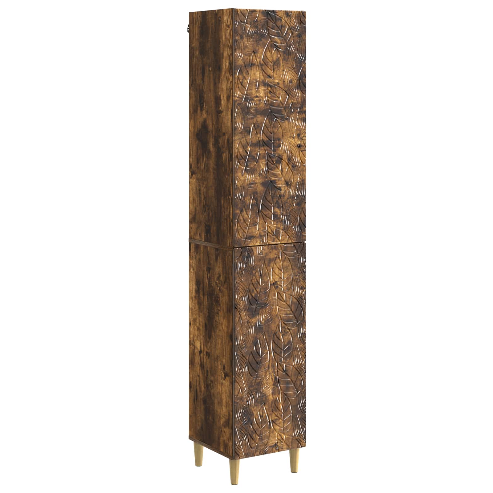 vidaXL Kastenset 2 pcs Zwart Bewerkt hout