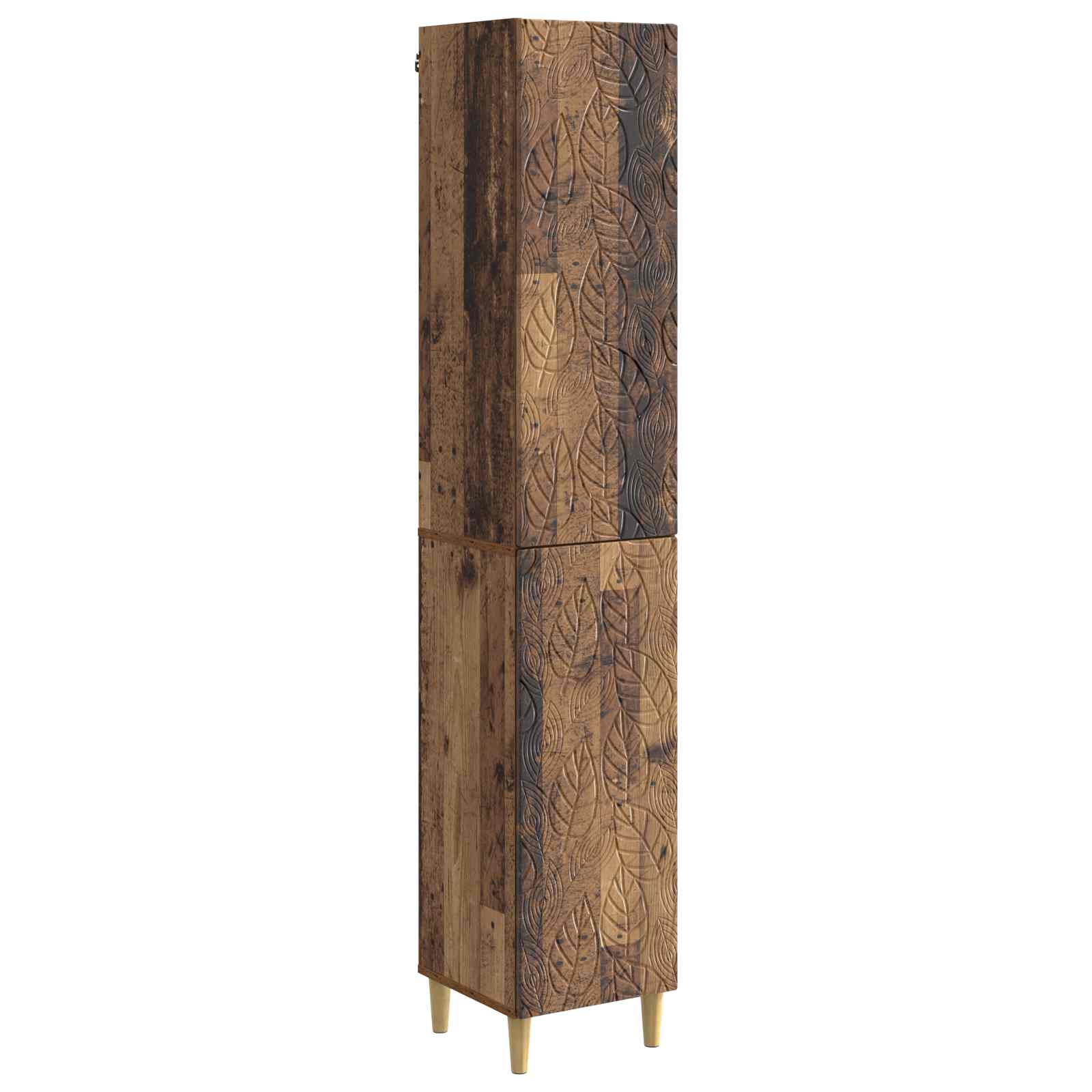 vidaXL Kastenset 2 pcs Zwart Bewerkt hout