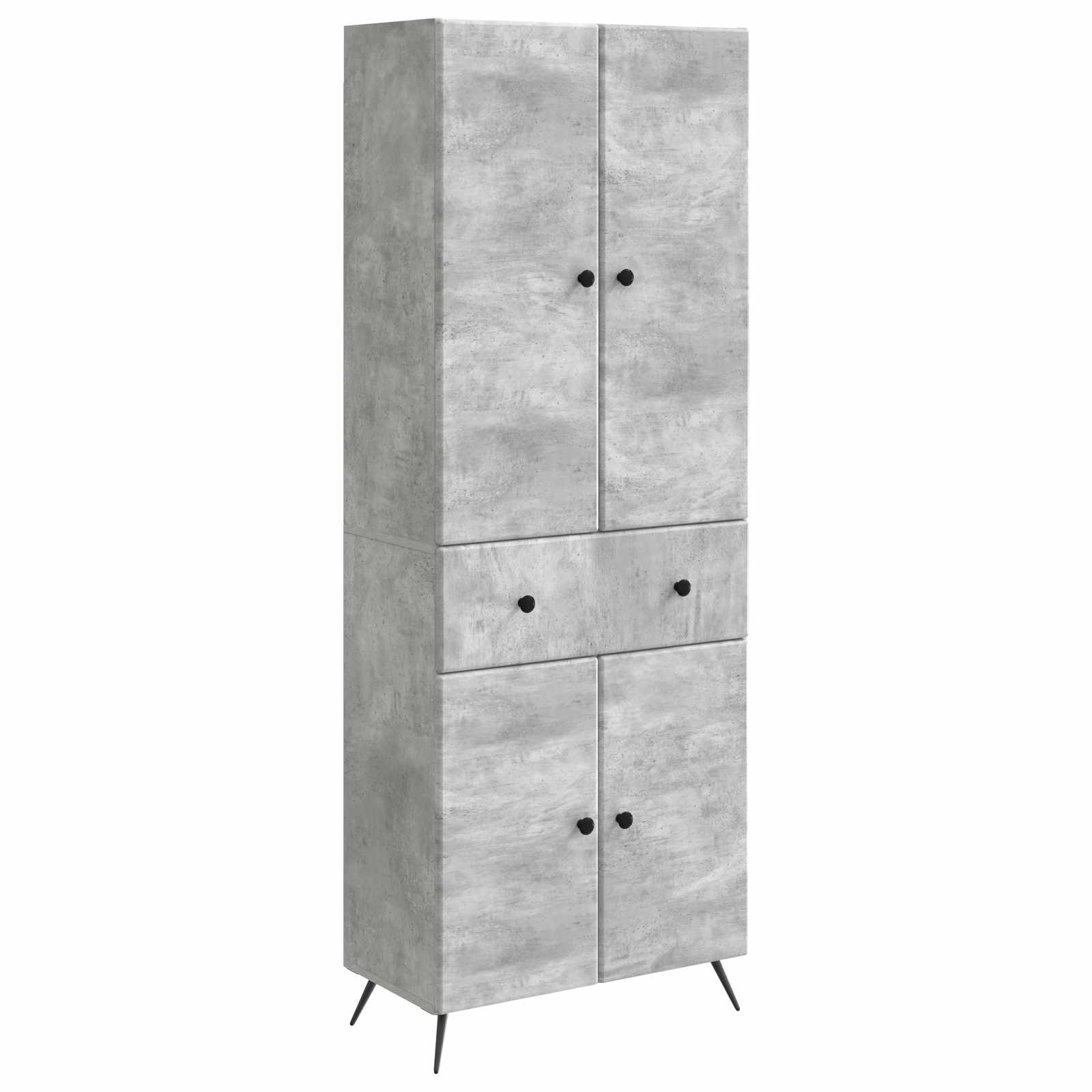 vidaXL 2 pcs Zwart