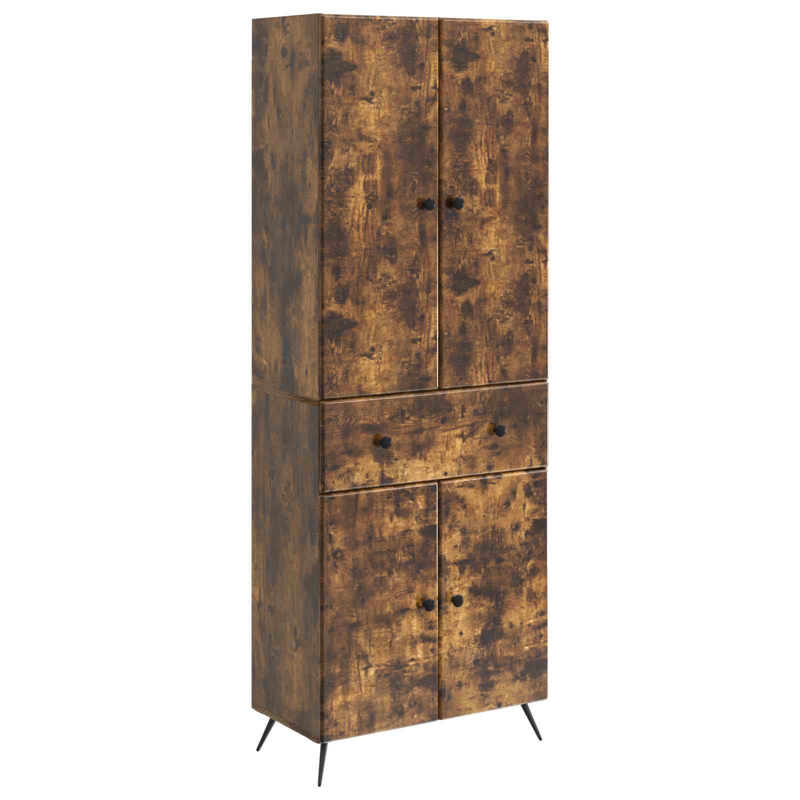 vidaXL 2 pcs Zwart