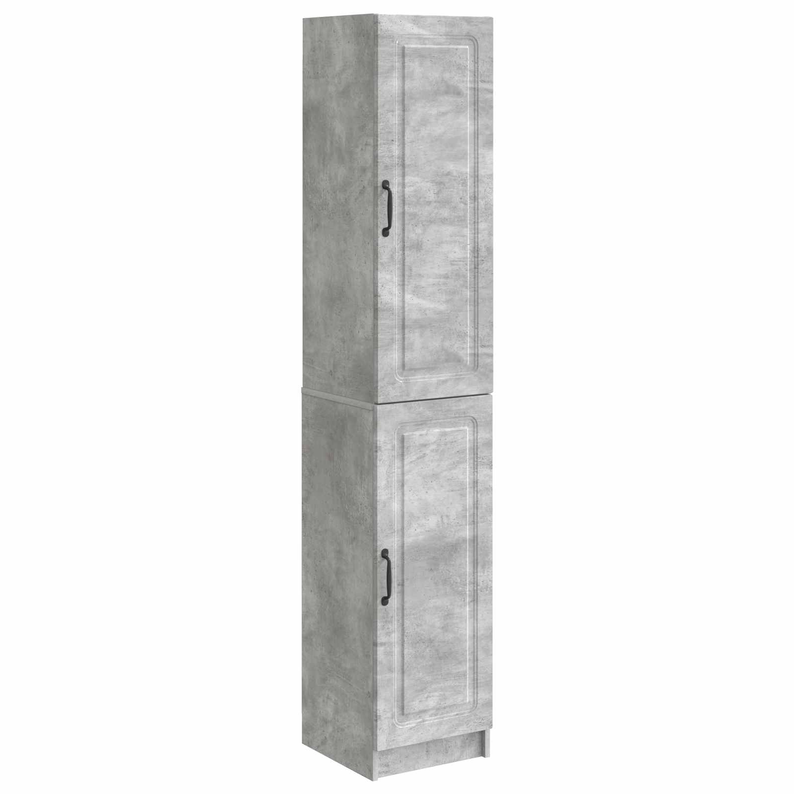 vidaXL Kastenset 2 pcs Zwart Bewerkt hout