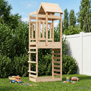vidaXL Speeltoren Bruin 52,5 x 85 x 238 cm Massief grenenhout