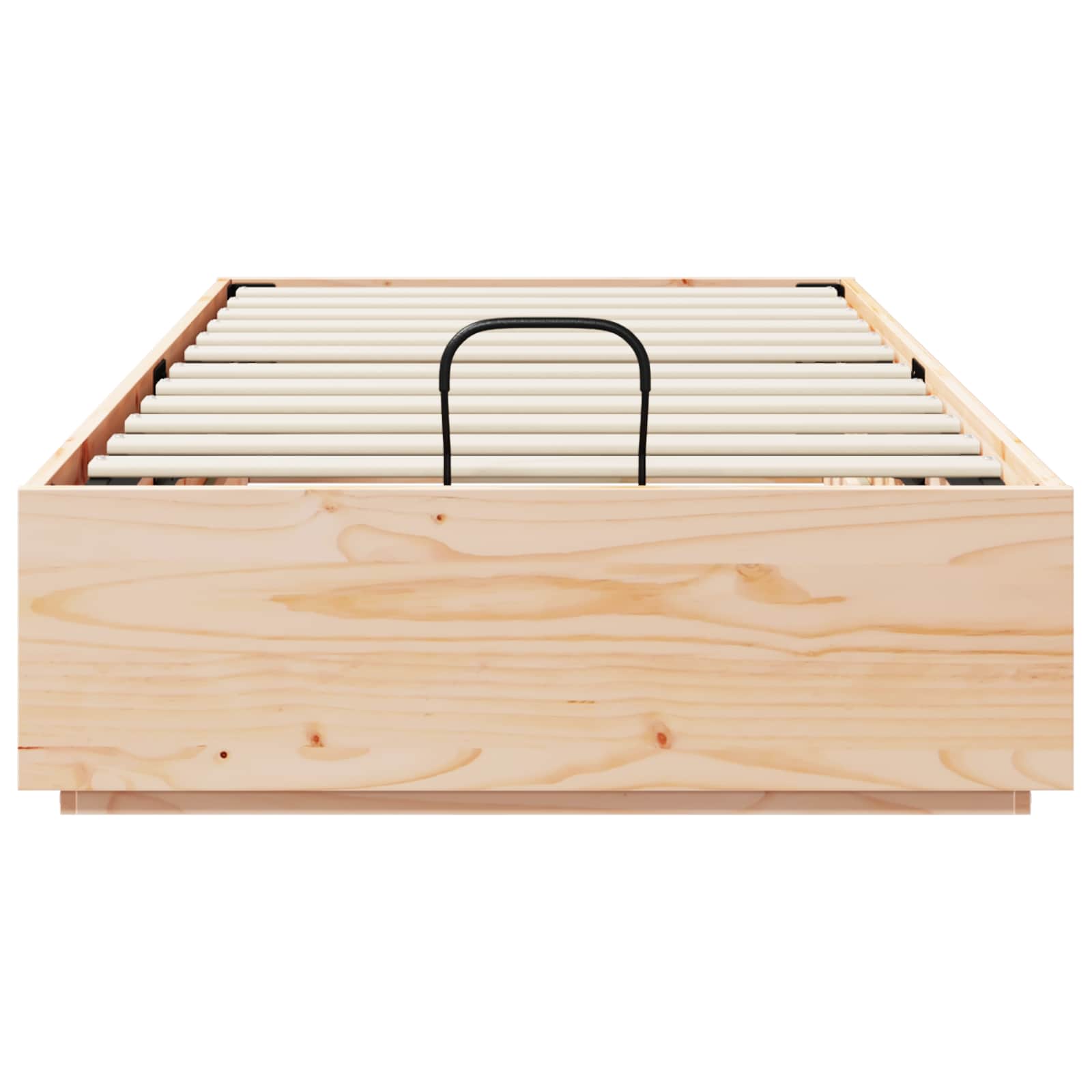 vidaXL Ottoman Bedframe Naturel 80 x 200 cm Massief grenenhout