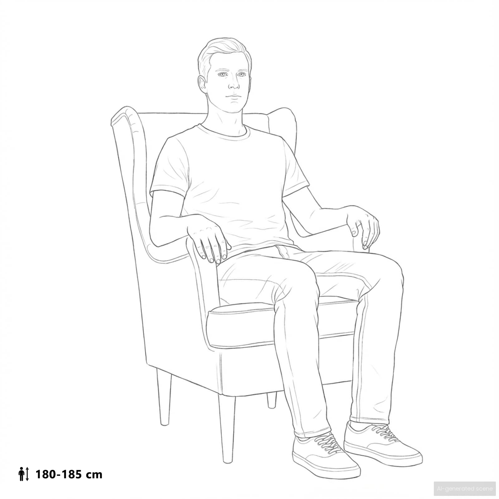 vidaXL Fauteuil met Voetenbank 2 st Lichtgrijs Stof