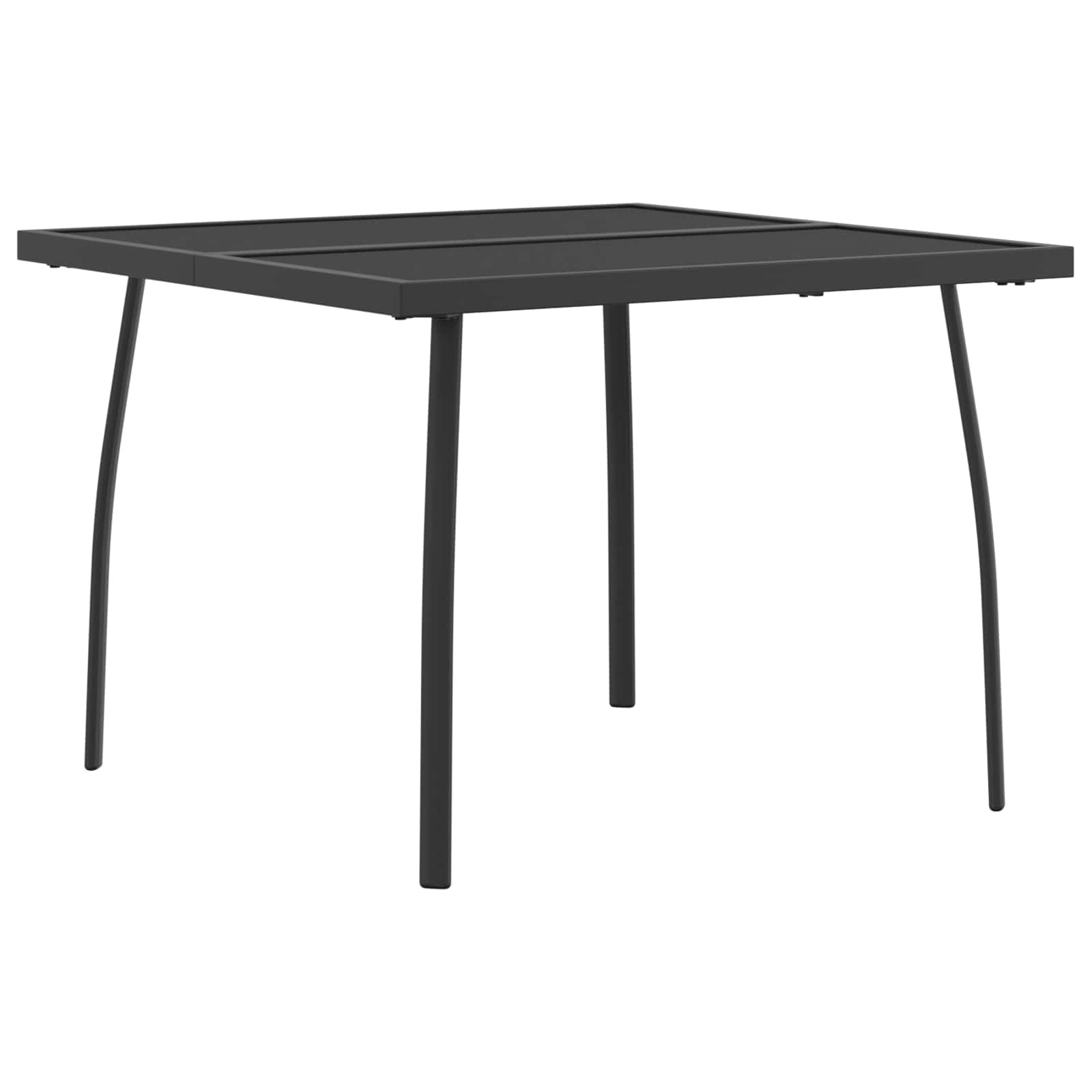 vidaXL Buitenmeubelset 5 pcs Antracietkleurig Ijzer en Staal