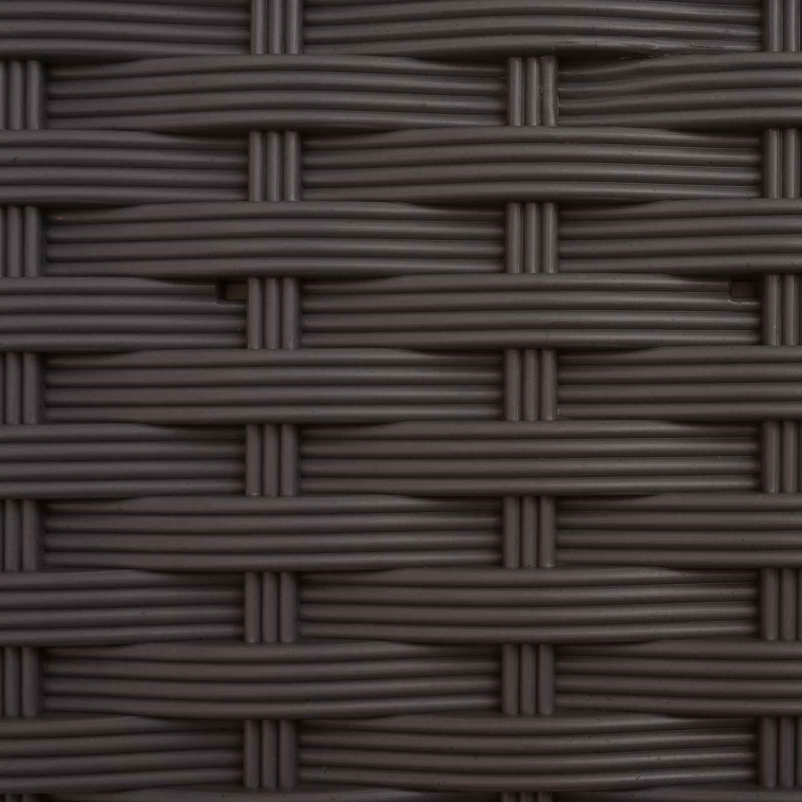 vidaXL Verhoogd Bed met Trellis en Dak Bruin 124 x 40 x 126 cm PP