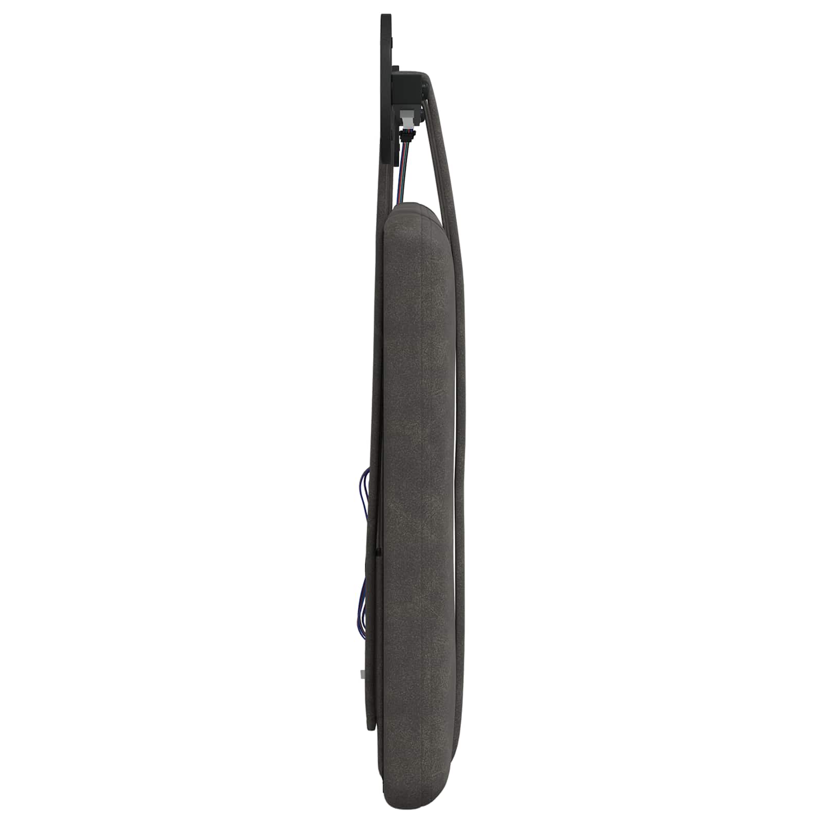 vidaXL Hangend Hoofdeinde Wandgemonteerd Bruin 80 cm Antiek PU