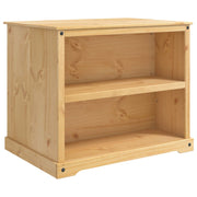 vidaXL Keuken Trolley met plank 2 pcs Honing Wax 112 x 77 x 91,5 cm