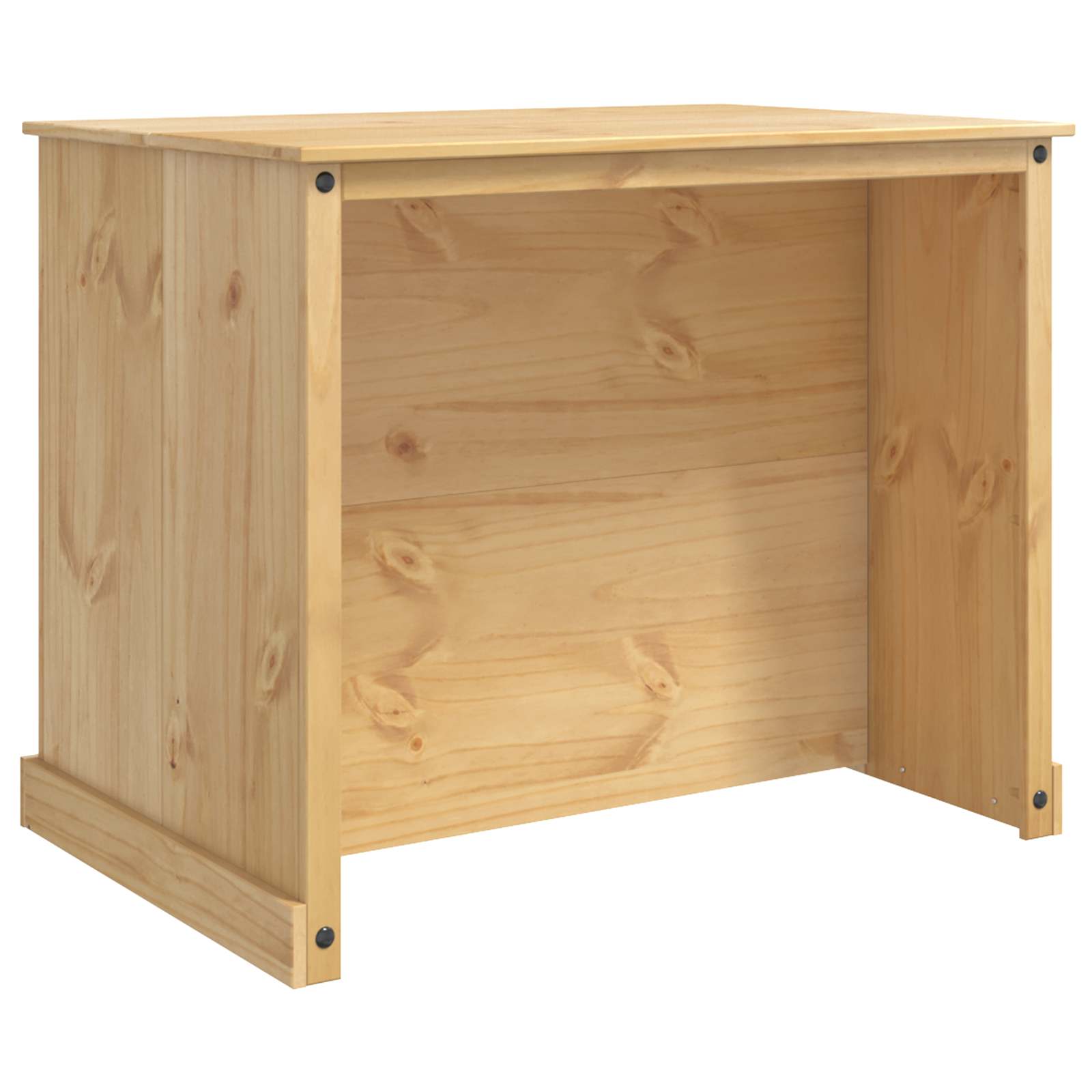 vidaXL Keuken Trolley met plank 2 pcs Honing Wax 112 x 77 x 91,5 cm