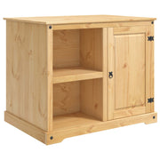 vidaXL Keuken Trolley met plank 2 pcs Honing Wax 112 x 77 x 91,5 cm