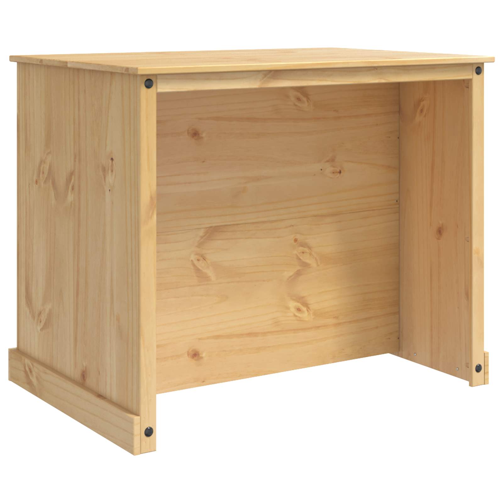 vidaXL Keuken Trolley met plank 2 pcs Honing Wax 112 x 77 x 91,5 cm