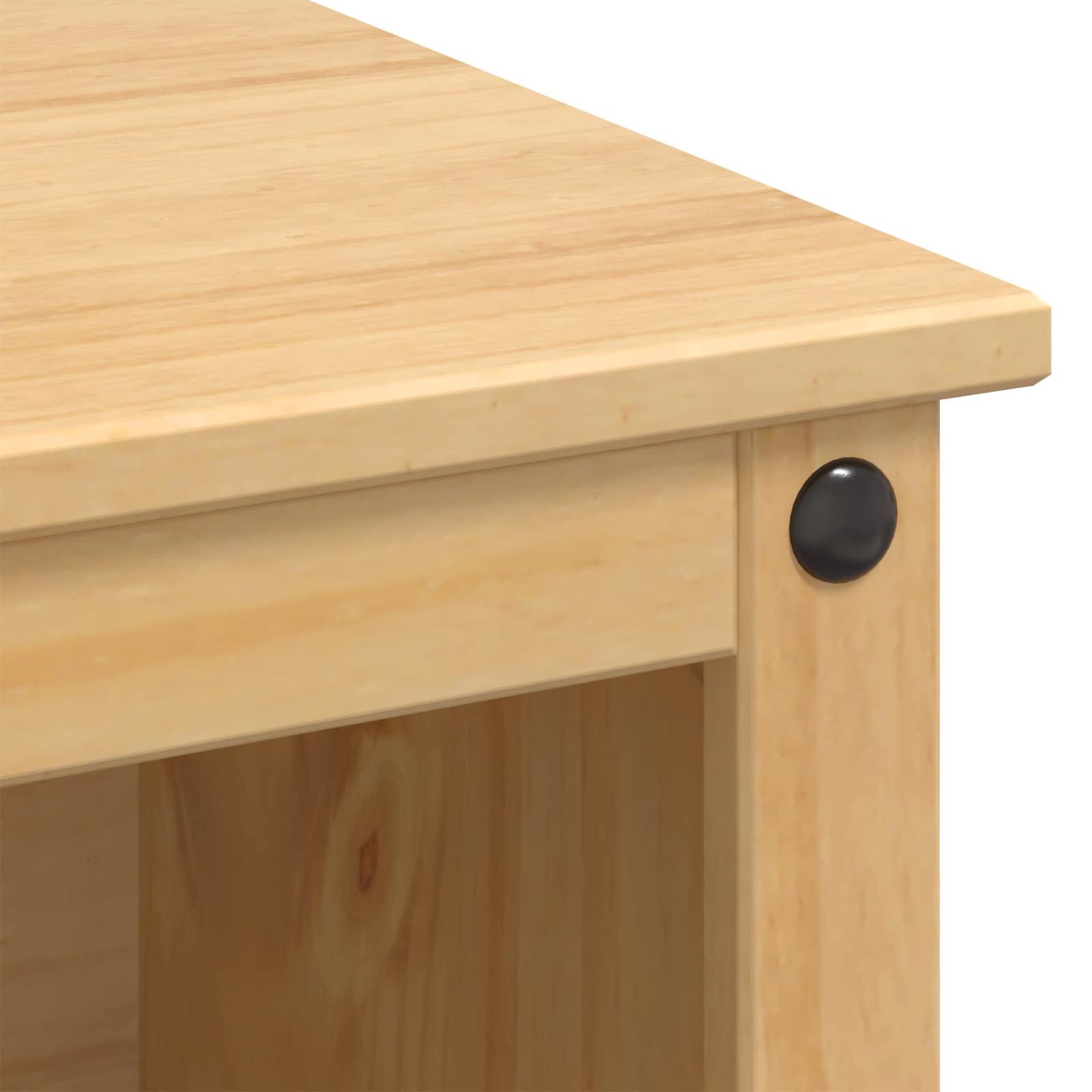 vidaXL Keuken Eiland Set met plank 3 pcs Honing Wax Massief dennenhout